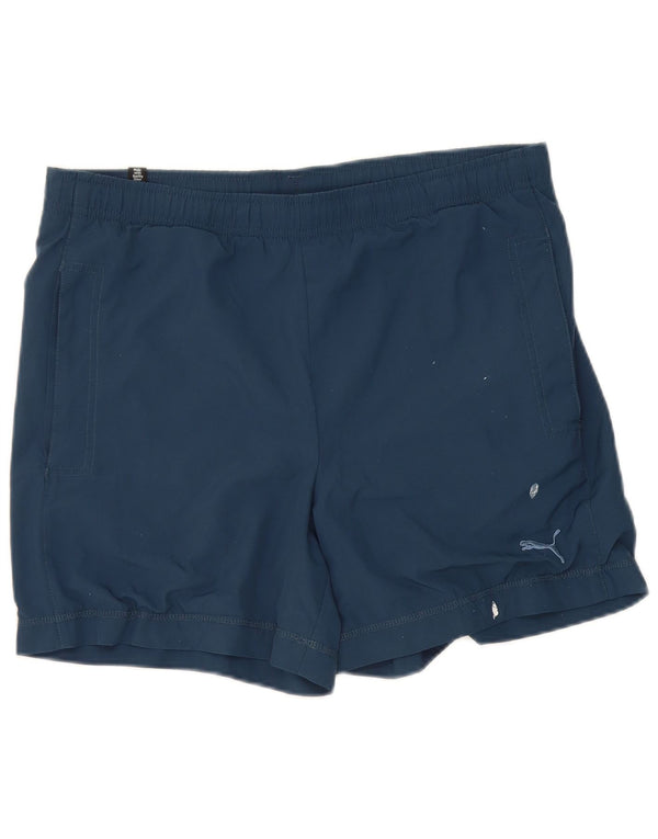 Pantaloni scurti sport Puma pentru bărbați, mici, bleumarin