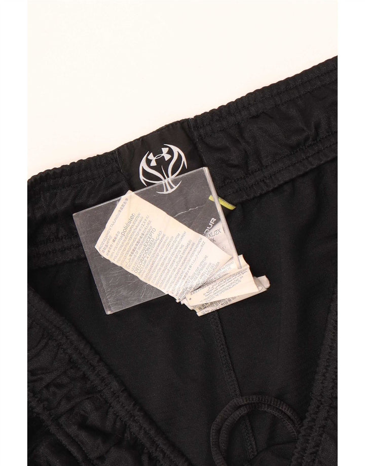 Pantaloni scurți sport grafic Under Armour pentru bărbați 2XL, poliester negru