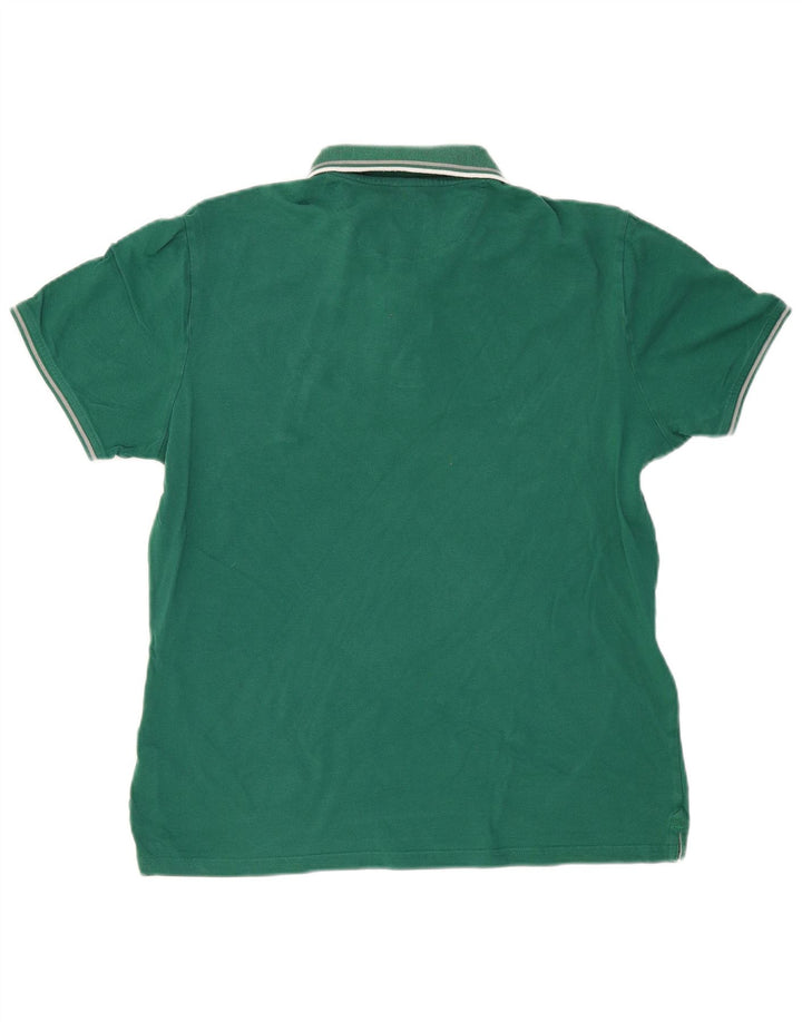 Tricou polo pentru bărbați CHAMPION XL bumbac verde
