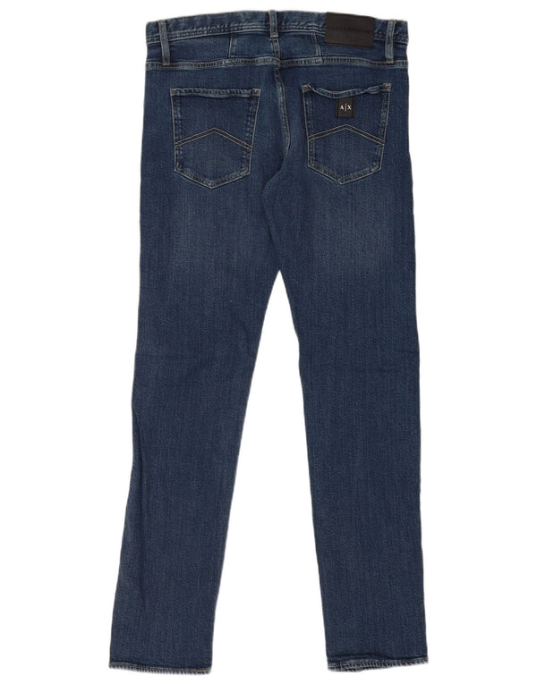 Blugi slim pentru femei Armani Exchange L32 L34 Bumbac albastru