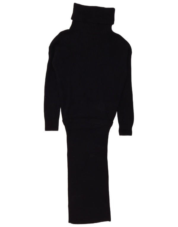 Rochie pulover cu mânecă lungă pentru femei All Saints UK 10 Mic Negru