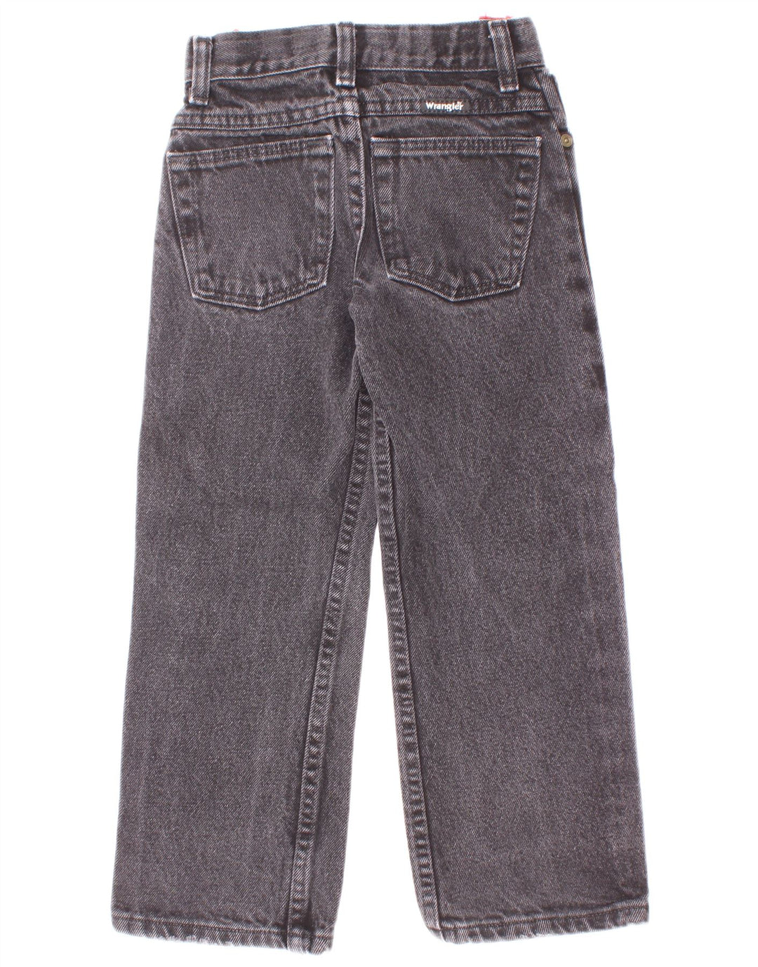 Blugi slim pentru baieti Wrangler 7-8 ani W22 L20 bumbac gri