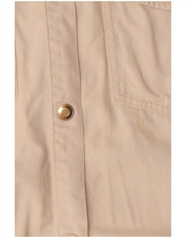 Bomber pentru femei Zara UK 10 mic bumbac alb