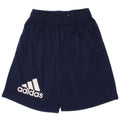 Pantaloni scurți sport Adidas Climalite Graphic pentru băieți 5-6 ani poliester bleumarin