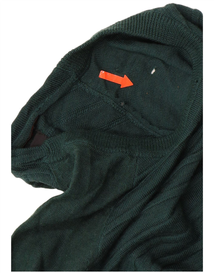 CARRERA Pulover cu gât de barcă pentru femei UK 14 Medium Green Dunge