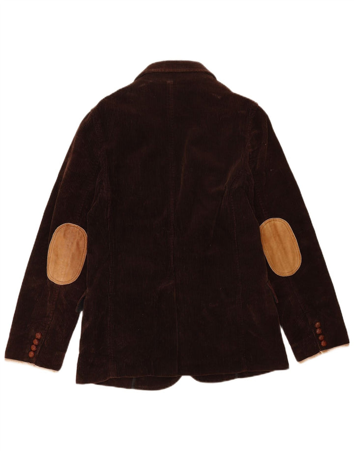 Jachetă pentru femei Ralph Lauren, cu 3 nasturi, US 10, mare, maro