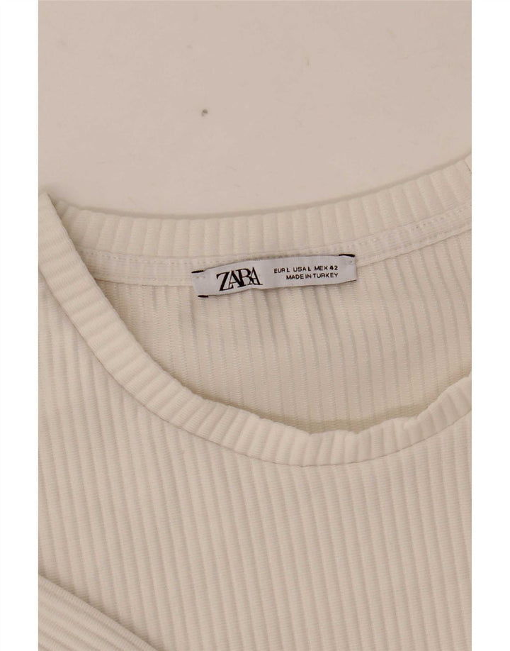 Tricou pentru bărbați Zara Top Mare Alb