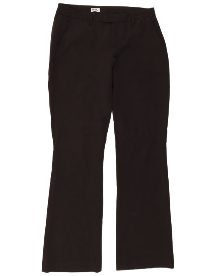 Pantaloni casual pentru femei Liu Jo Bootcut W32 L33 Negri