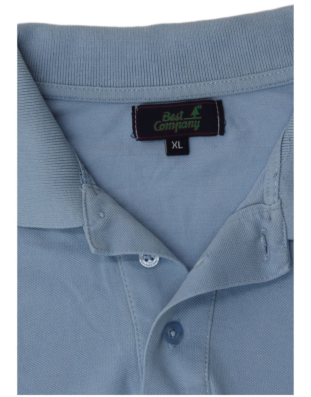 Tricou polo pentru bărbați Best Company XL Albastru