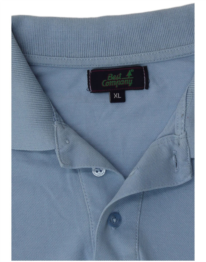 Tricou polo pentru bărbați Best Company XL Albastru