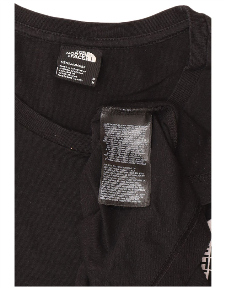 Tricou grafic pentru bărbați The North Face Top Medium Black Bumbac