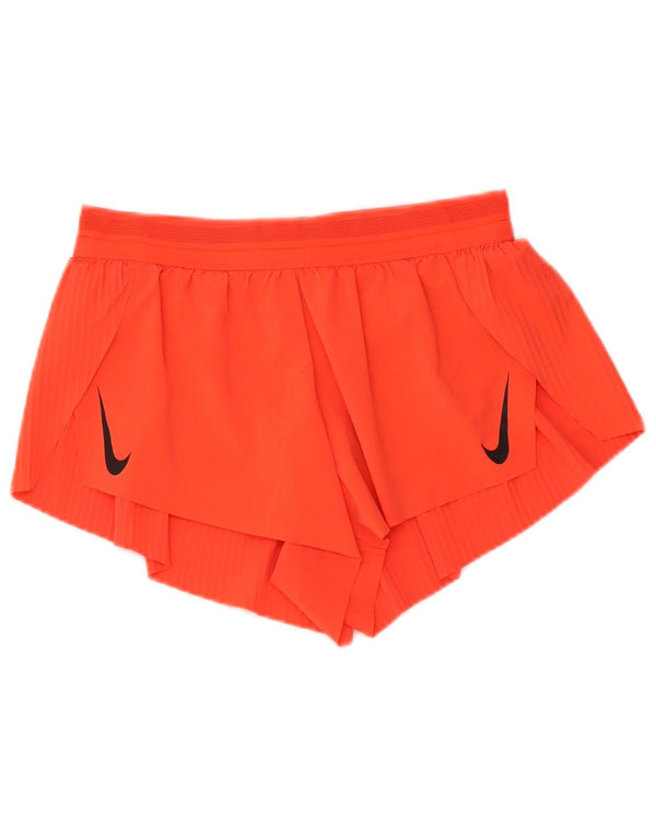 Pantaloni scurți sport Nike Dri Fit pentru femei UK 10 Mic portocaliu