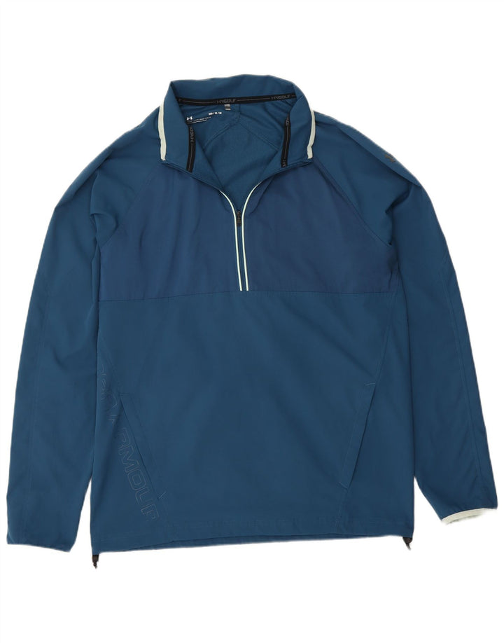 Jachetă de trening cu pulover grafic Under Armour pentru bărbați, albastru mediu sport