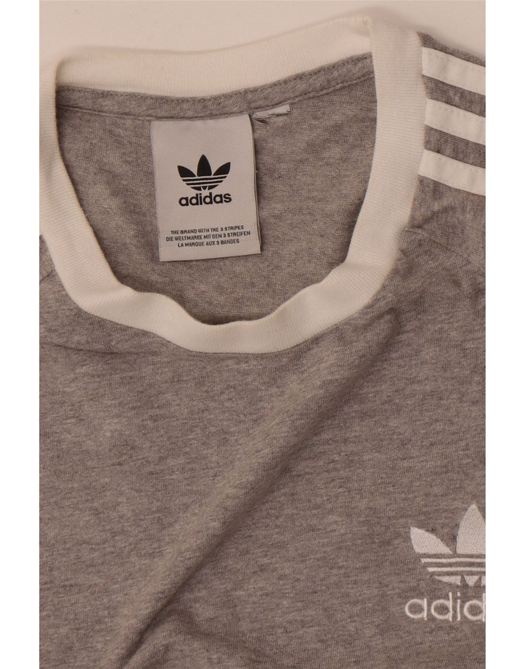 Tricou pentru bărbați Adidas Top mic, gri pete