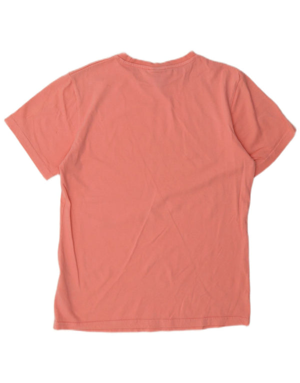 Tricou cu grafic supradimensionat pentru femei Ellesse Top UK 8 mic bumbac roz