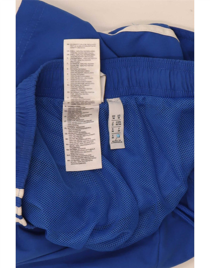 Pantaloni scurți sport pentru bărbați Adidas, poliester albastru mediu