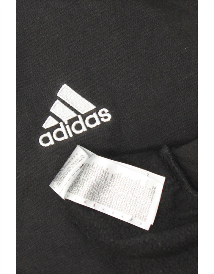 Hanorac pentru bărbați Adidas Jumper XL bumbac negru