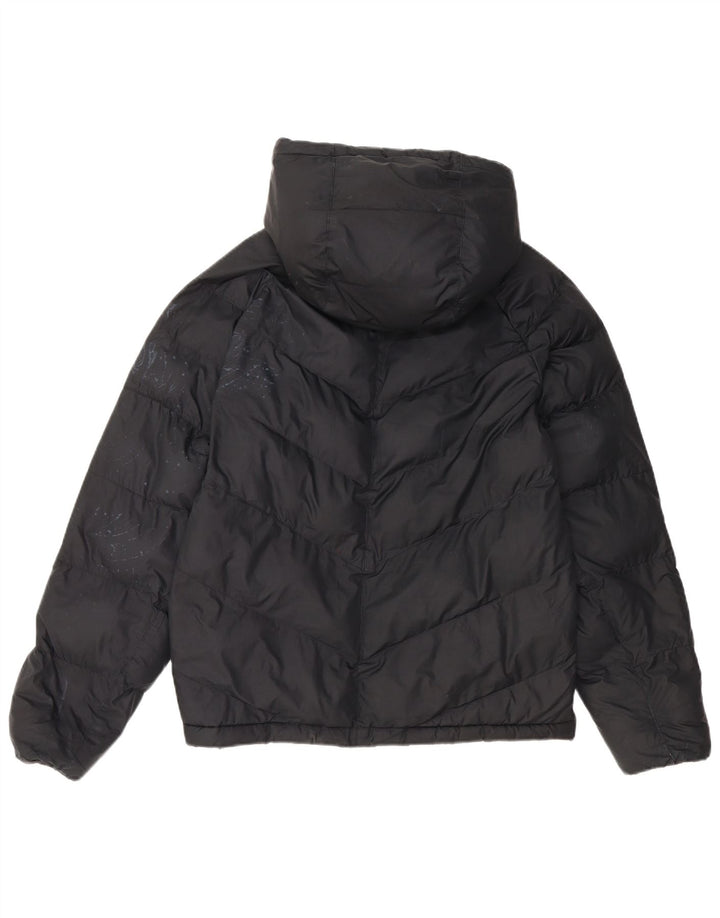 Jachetă căptușită cu glugă Nike pentru băieți 13-14 ani XL poliester negru