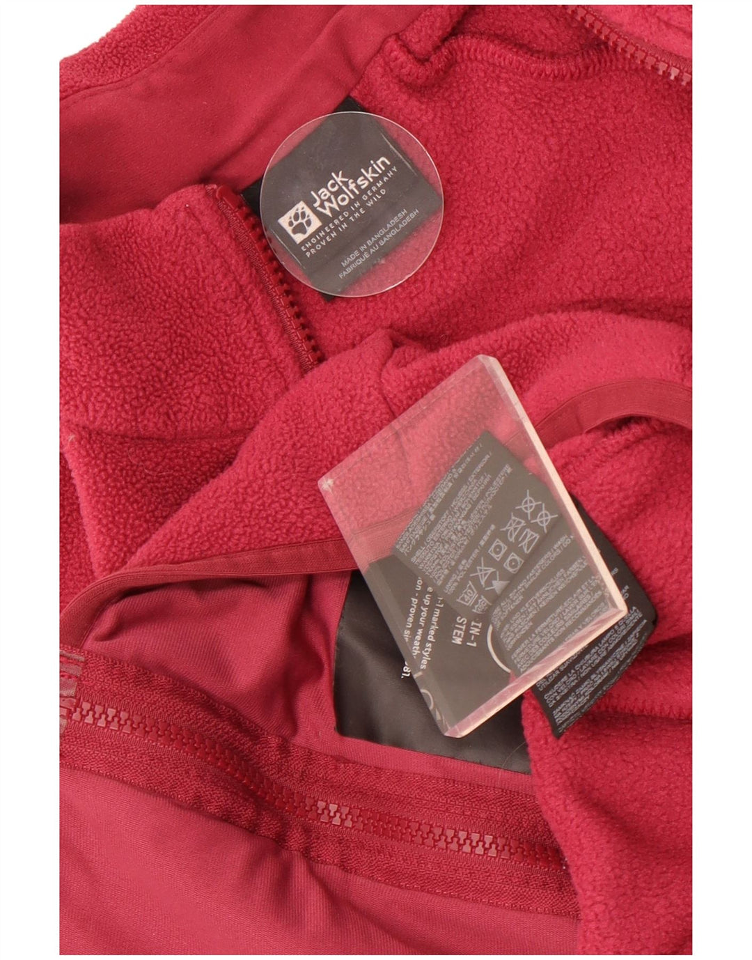 Jack Wolfskin Jachetă pentru femei Liner Fleece UK 10 Small Pink Poliester