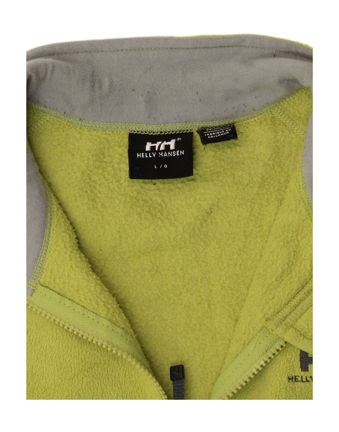 HELLY HANSEN Gilet polar pentru femei UK 16, mare, verde, poliester color bloc