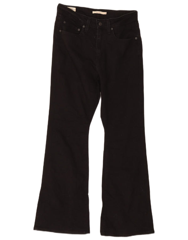 Blugi evazați cu talie înaltă Levi's 726 pentru femei L30 L30 bumbac negru