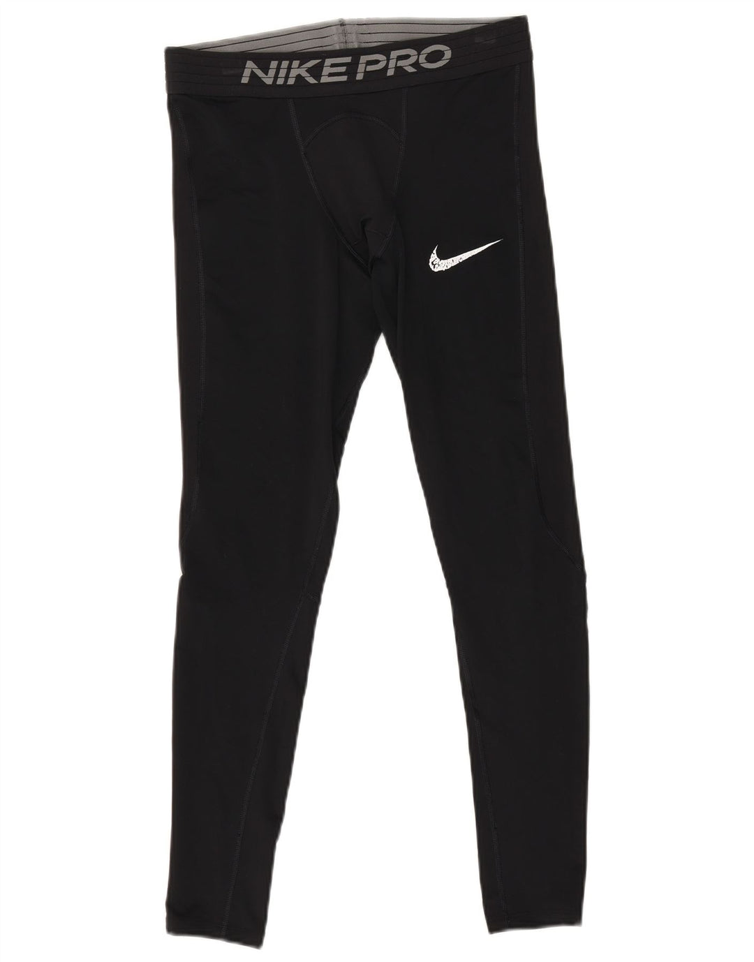 Leggings cu grafică pentru bărbați Nike Tight Fit, poliester mediu negru