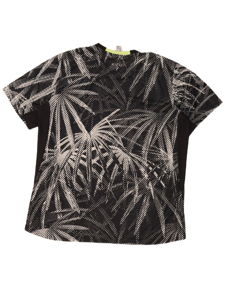 Tricou pentru bărbați Adidas Top 2XL Negru Poliester Floral