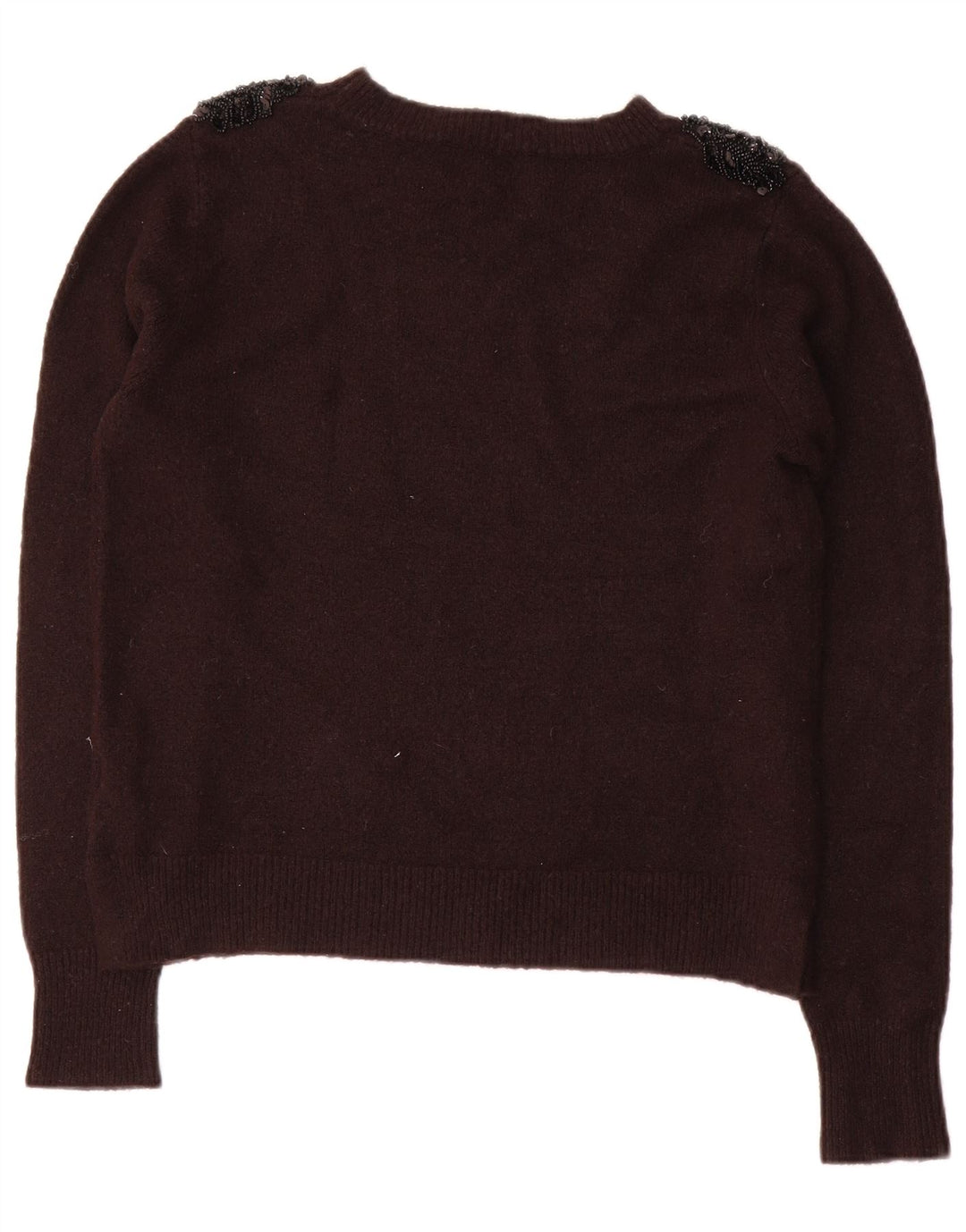 Pulover Oasis pentru femei cu decolteu cu barca și pulover UK 14 Medium Negru Poliacrilic