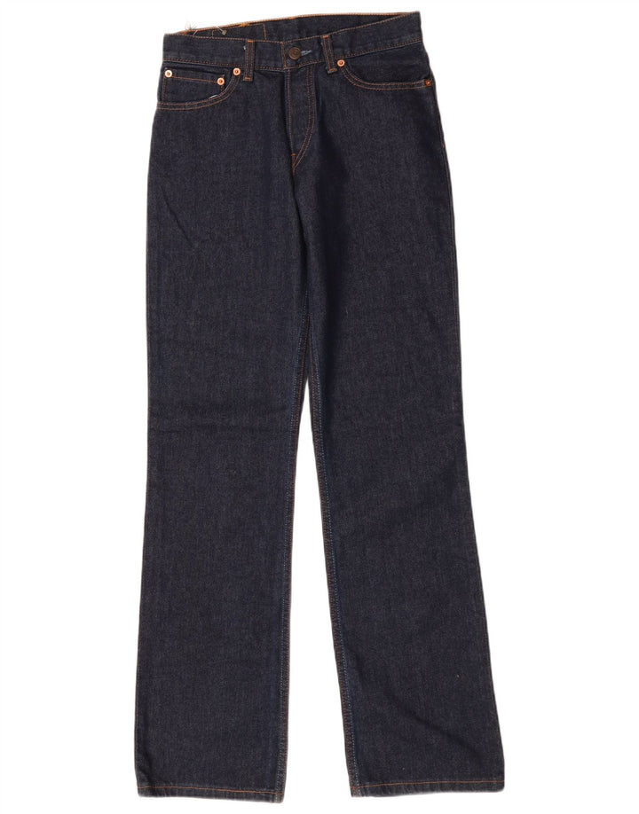 Blugi drepti 575 pentru femei Levi's W28 L32 bumbac bleumarin