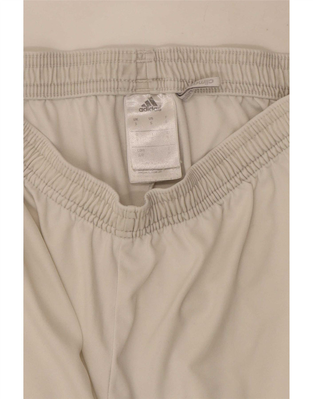 Pantaloni scurți sport pentru bărbați Adidas Climalite, polietilenă, albă, mică