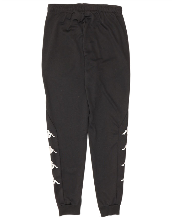 Pantaloni de trening cu grafică pentru bărbați Kappa Pantaloni de jogging Mic Negru