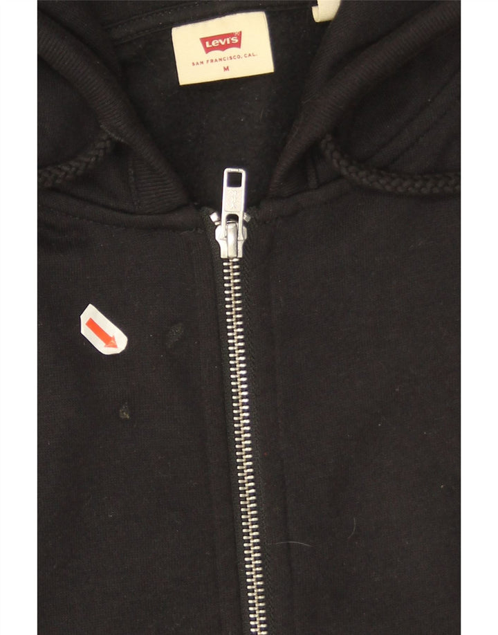 Pulover Levi's pentru bărbați, cu fermoar, negru mediu