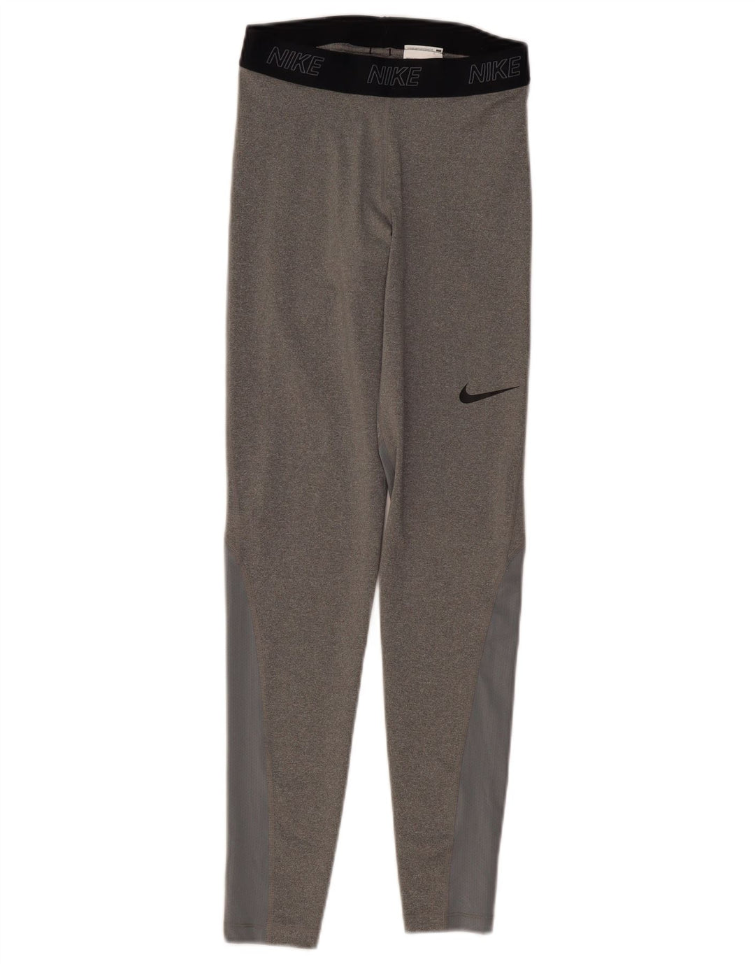 Leggings Nike Dri Fit pentru femei UK 8 Small, gri, poliester color bloc