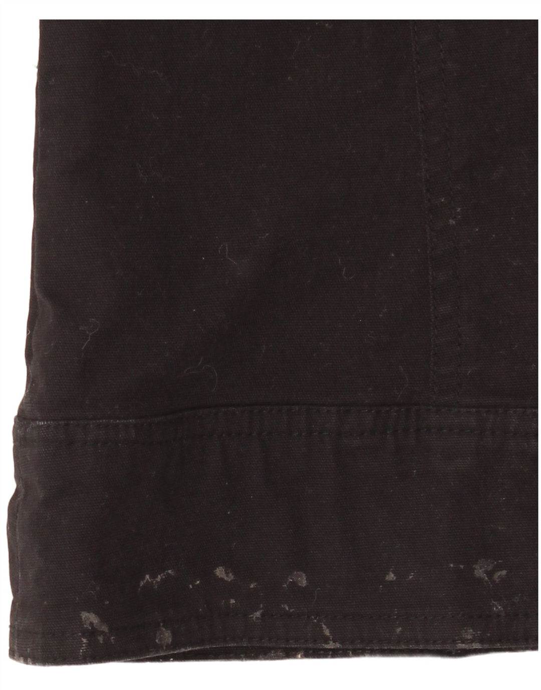 Pantaloni cargo Modana pentru femei UK 10 mic bumbac negru