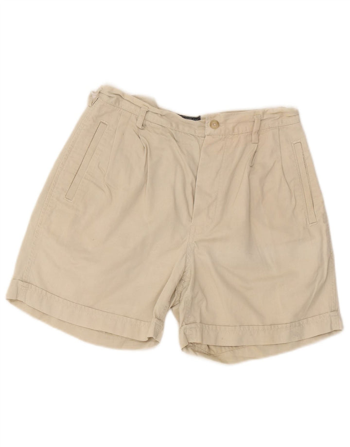 Pantaloni scurți chino americanino pentru femei W30 Bej mediu