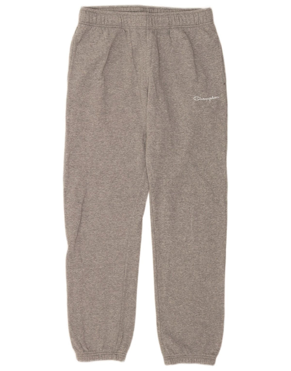 Pantaloni de trening pentru bărbați Champion Pantaloni de jogging, bumbac cu pete gri mediu