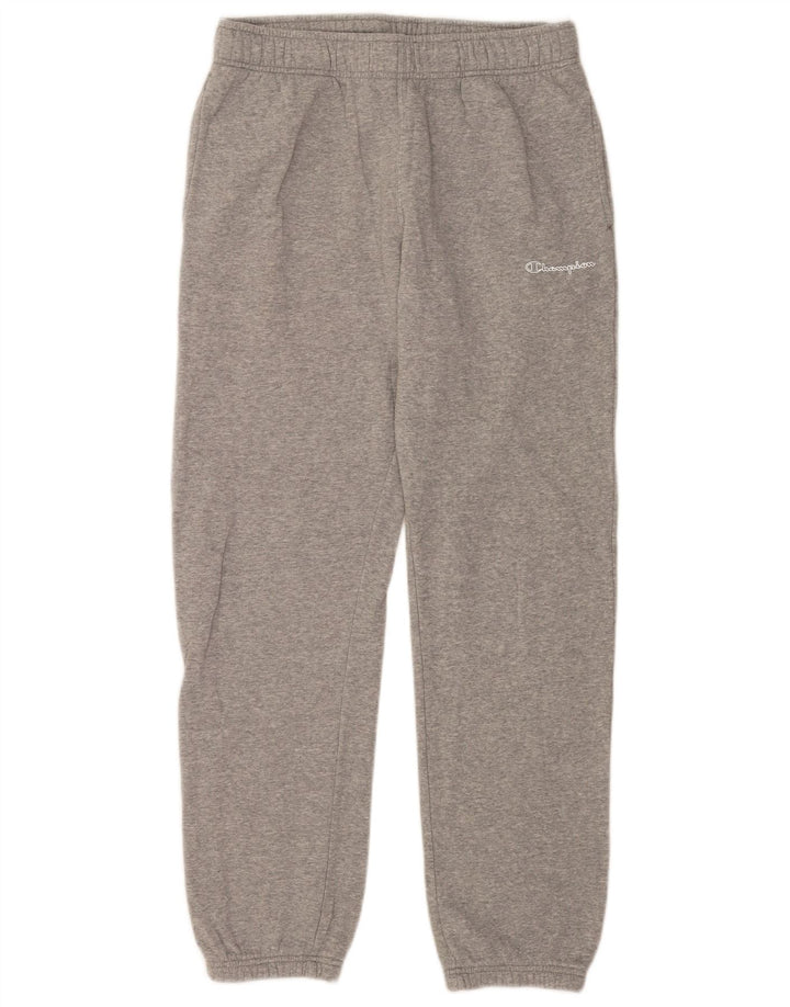 Pantaloni de trening pentru bărbați Champion Pantaloni de jogging, bumbac cu pete gri mediu