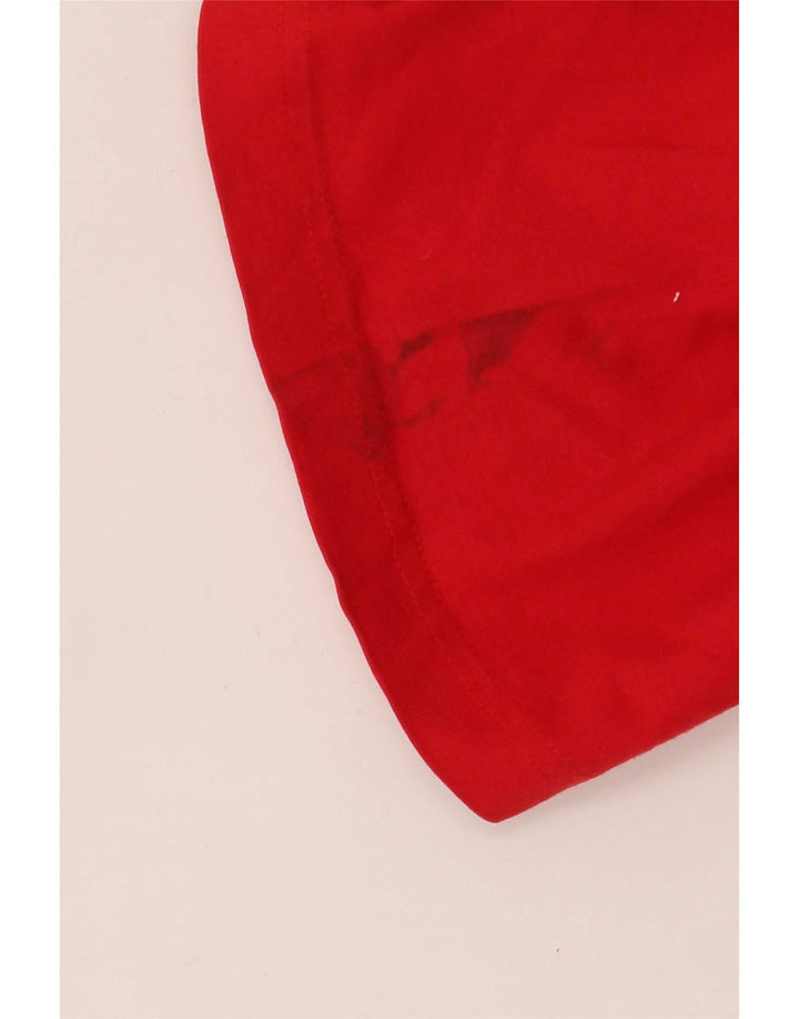 Tricou Reebok pentru bărbați Top mare bumbac roșu