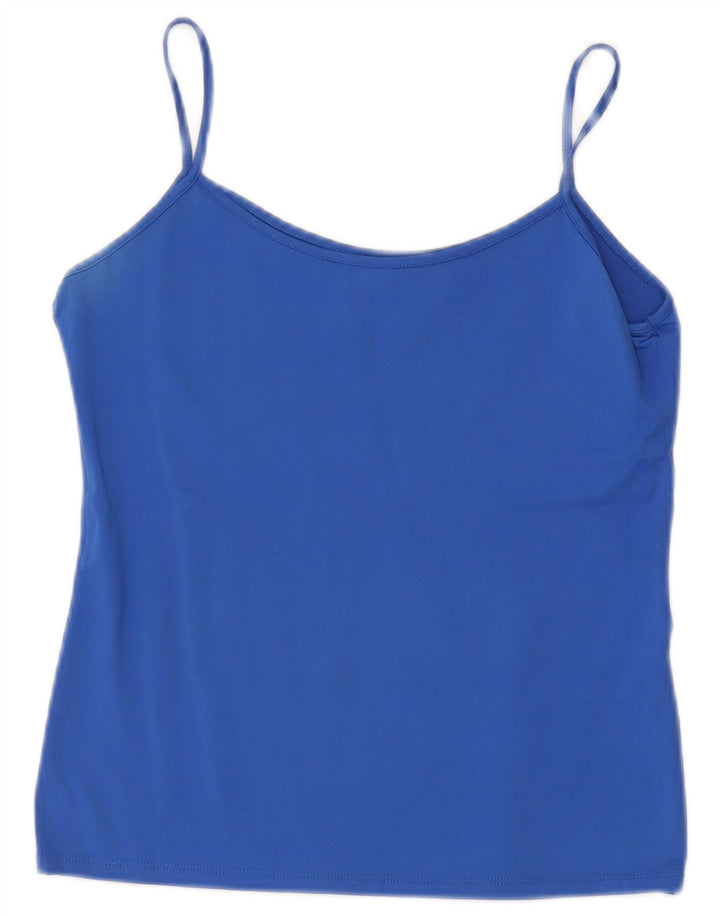Top Crop pentru femei Zara UK 14 Large Blue