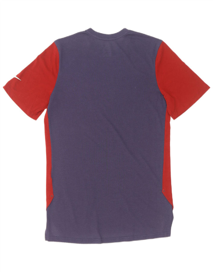 Tricou Nike Dri Fit pentru bărbați Top Medium Red Colorblock