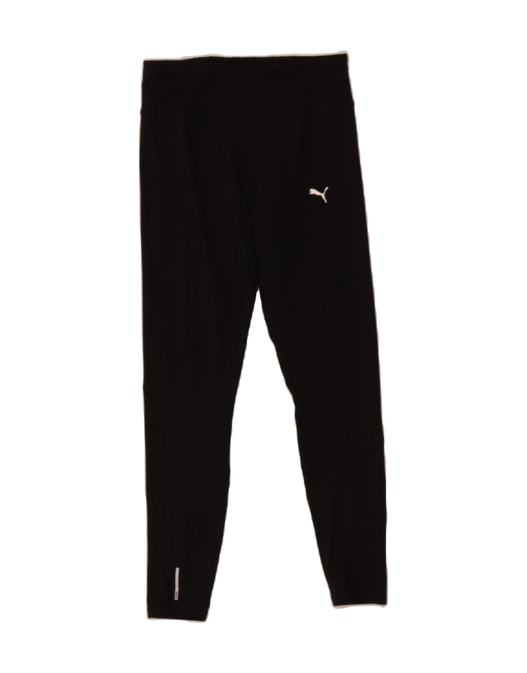 PUMA Womens Leggings UK 12 Medium Black Polyester Vintage Puma and Second-Hand Puma from Messina Hembry 