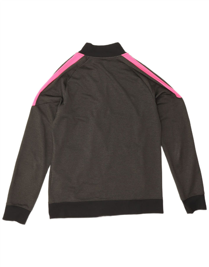 Jachetă de top pentru trening Nike Dri Fit pentru bărbați, gri mediu, poliester color bloc