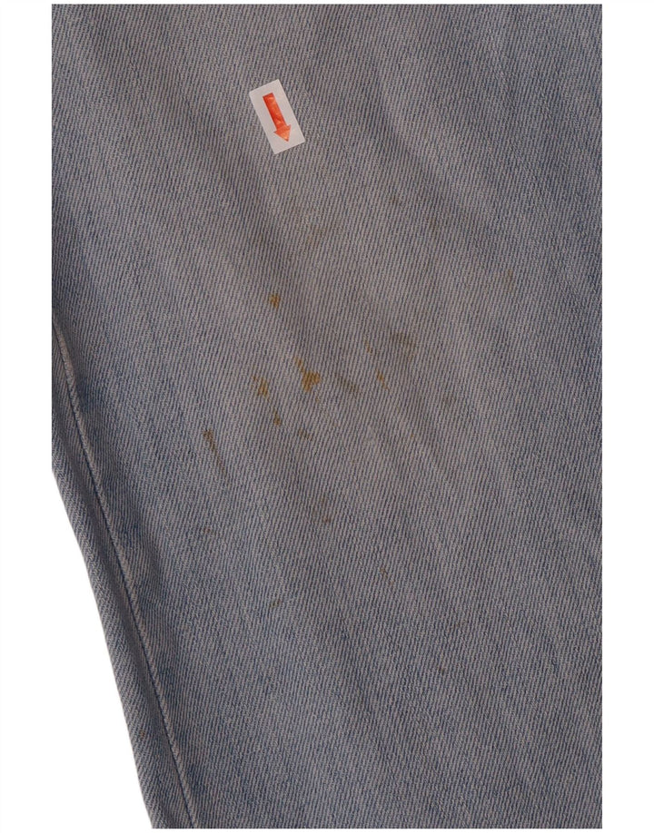 Blugi drepti pentru bărbați LEVI'S 501 W36 L31 Bumbac albastru