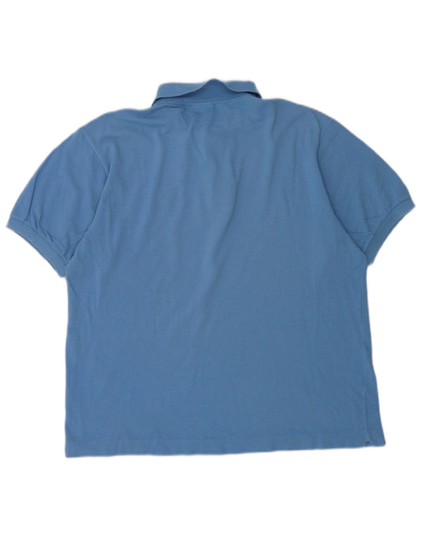 Tricou polo Lacoste pentru bărbați mărimea 5 mare, albastru, bumbac