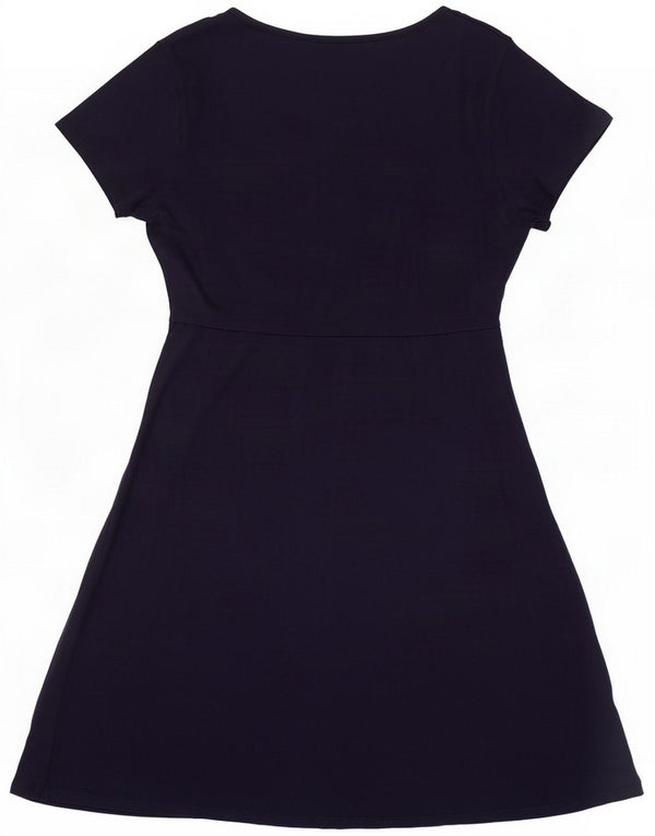 Mountain Warehouse Womens A-Line Dress UK 18 XL Navy Blue Cotton