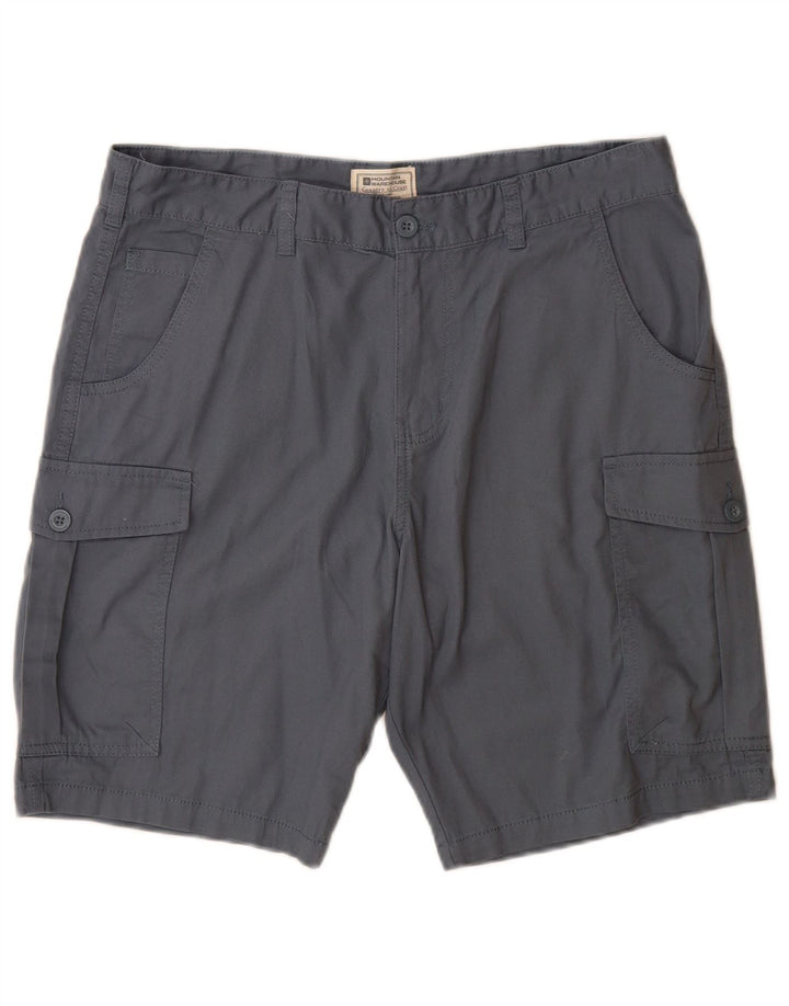 Pantaloni scurți cargo pentru bărbați Mountain Warehouse W34, mari, albastru, bumbac