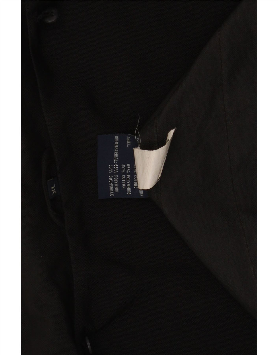 Jachetă DECATHLON pentru bărbați, UK 42 XL, poliamidă neagră