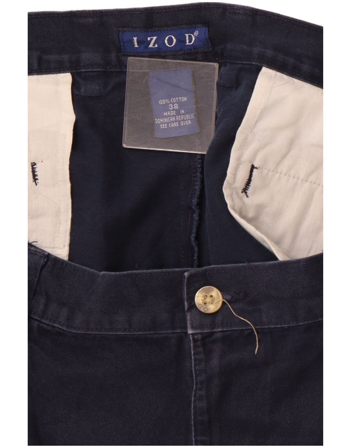Pantaloni scurți chino pentru bărbați IZOD W38 XL, bleumarin, bumbac