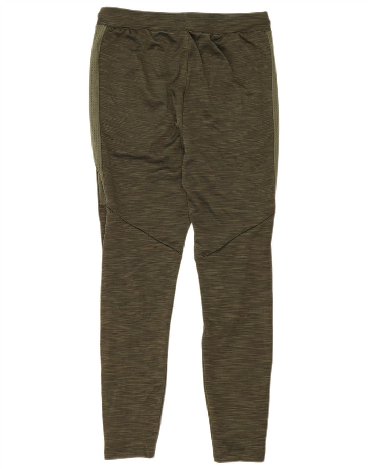 Pantaloni de trening Superdry pentru bărbați, poliester cu pături kaki mici