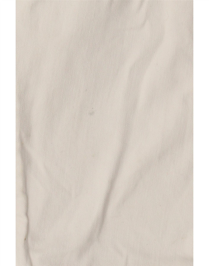 Blugi slim pentru bărbați Armani Exchange L33 L28 Bumbac alb